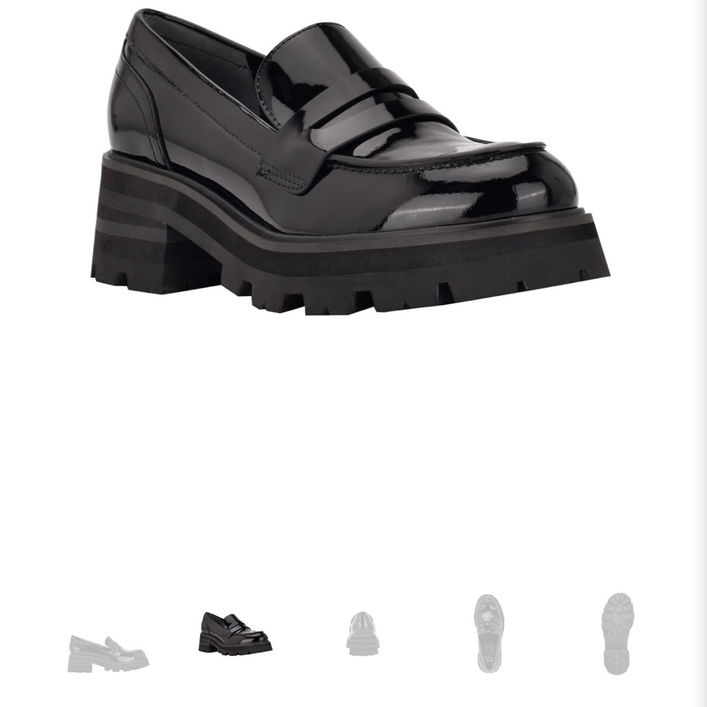 Marc Fisher LATIKA LUG SOLE LOAFER -Size  8-Worn 1xx